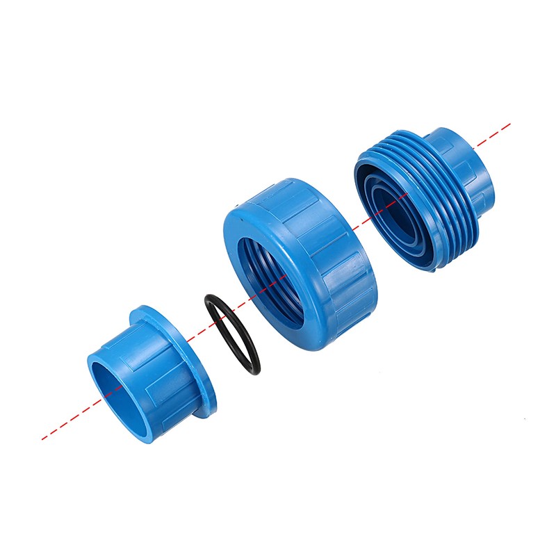 uxcell 32mm X 32mm PVC Pipe Fitting Union Solvent Socket