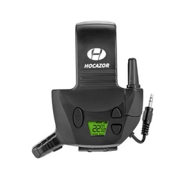 Hocazor W01 Walkie Talkies Compatible with Walker's Razor Slim Electronic Ear Muffs, Handsfree Communication for Outdoors Hunting Shooting Construction Sites Work Shop