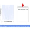500 Pack 4X6 Heat Shrink Bags, Odorless Clear PVC, Perfect