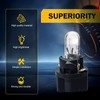 Downhill Car 12 V 1.2 W Dashboard Light Bulbs, Durable