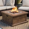 onlyfire Stainless Steel 12" Drop-in Square Fire Pit Pan, with