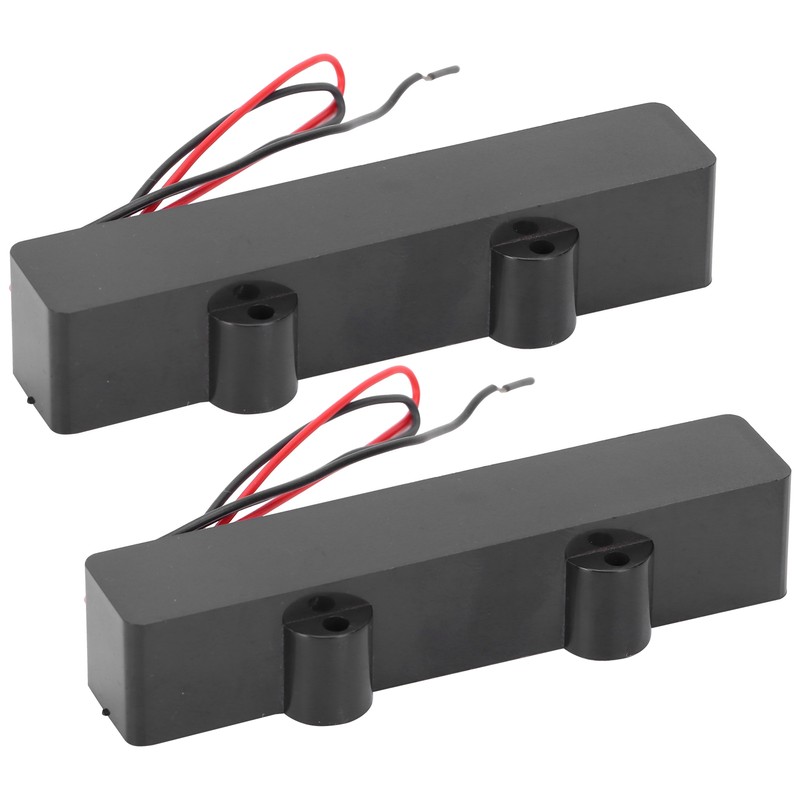 2Pcs 4 String Bass Pickup Bridge Volume Collection Equalizer Electric