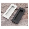 Dreneco 4pcs Aluminium Alloy Recessed Handle Sliding Door Cupboard Wardrobe