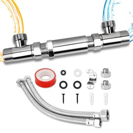 RAMATA WP596816 Sensor Valve Kit for Instant Hot Water Recirculating Pump Bypass Valve 304 Stainless Steel, Replace 367010, 595926, 500800, 500805