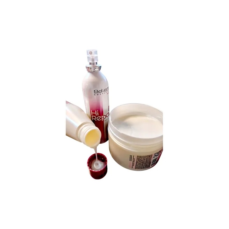Shampoo Masc Serum Hi Repair Kit 3pz Restaura Repara Salerm