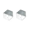 Just Accessories® Heavy Duty Bed Brackets Fittings Connectors Centre Support