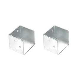 Just Accessories® Heavy Duty Bed Brackets Fittings Connectors Centre Support Cubes Hook Hinge Set (2 Centre Support Cubes ONLY)
