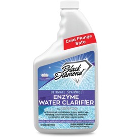 Natural Enzyme Hot Tub Water Clarifier – Eco-Friendly Water Treatment for regular & inflatable Hot Tubs, Pools, Jacuzzi's, Fountains and Cold Plunge, Reduces Chemicals, Enhances Filter Life. (1-Quart)