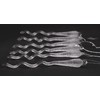 Toyland® Pack Of 6 - 15cm Glass Frosted Icicle Decorations