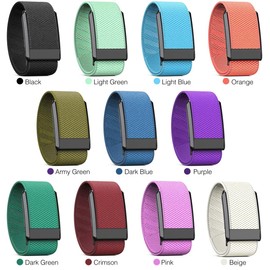 synwee Replacement Wristband for Whoop 4.0 - Breathable Recycled Polyamide band & U-shaped Metal Frame& FitnessTracker Accessories (Deep Green)