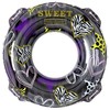 Igarashi RLC-391V 35.4 inches (90 cm) Swim Ring, Heart Zebra