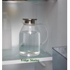 Karafu 68 Oz/2 Liter Glass Pitcher with Lid, Heat Resistant