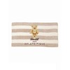 Steiff PWGG245680BRWF Gelato James JQD Border Blanket, Braun
