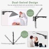 MSKIRA Ring Light Wall Mount with Triangle Base, 43.3inch/110cm Length