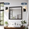 Floresita Battery Operated Wall Sconce 2-Pack Farmhouse Rechargeable Wall Lamp