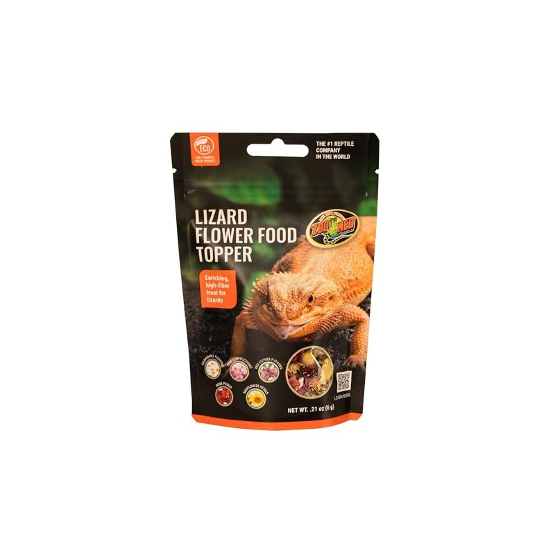 Zoo Med Lizard Flower Food Topper 0.21 oz.