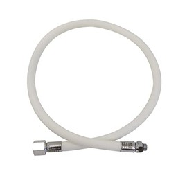 XS Scuba Miflex - Mangueras trenzadas de baja presión, color blanco, 30 pulgadas