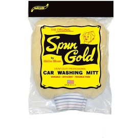 SM Arnold Spun Gold Car Wash Mitt 8" x 11"Detailing Washing Car 85310