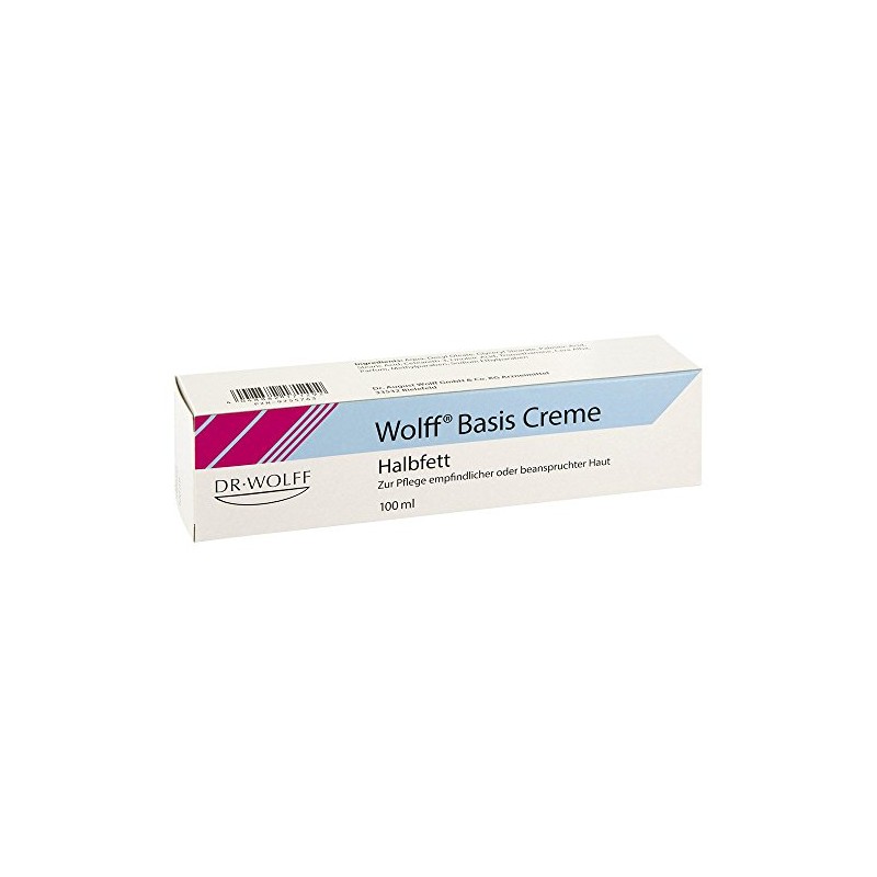 Wolff Basis Creme Halbfett 100 ml Cream