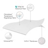 MALOUF Hypoallergenic 100% Waterproof Protector-15-Year Warranty-Vinyl Free Mattress Protector, Split