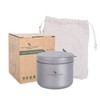 Boundless Voyage Titanium Tea Caddy Canister Outdoor Portable Tin Jar
