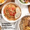 Y YHY 8.5" Pasta Bowls Set of 4, 30 oz