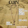 Phoenix Antique Ring & Coin Necklace with Leather Cord, Unisex