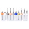 sourcing map PCB Drill Bits 0.15mm-1.0mm Tungsten Carbide Rotary Tool
