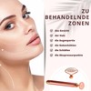 Masseur Face Roller Stone Quartz Electric Pink - Roller in