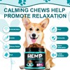 HRAMEX Calming Chews for Dogs Beef Flavor (110PCS),Helps Dog Anxiety