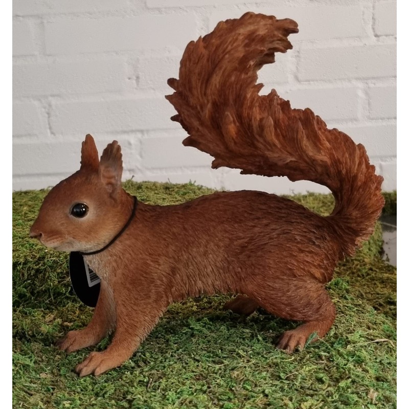 Real Life Running Red Squirrel | Resin Decoration for Home