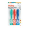 Nuby Baby's First Spoons Set - (3-Pack) Feeding Utensils for