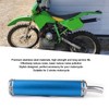 Stainless Steel Exhaust Muffler Silencer 20mm/0.8in Modified Parts for 2