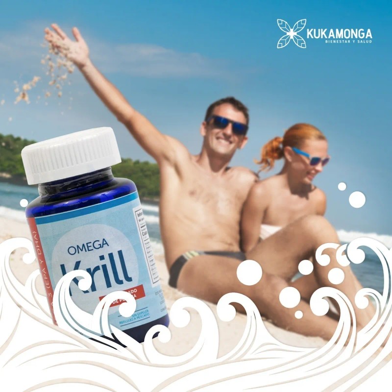 Omega Krill | 60 Cápsulas | Premium | Alto Grado