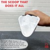 Chef Craft Plastic Scoop, White