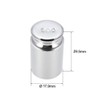 sourcing map Gram Calibration Weight M1 Precision Steel Chrome-Plated for