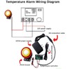 Temperature Control Module, Digital Temperature Controller Relay Waterproof Microcomputer Thermostat
