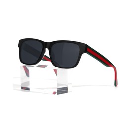 Mose Romano XL Sunglasses for Men 58MM Polarized Sun Glasses for Big Heads Wide Acetate Fashion UV400 Protection