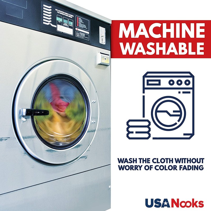 USANOOKS Microfiber Cleaning Cloth - 12Pcs 12.5x12.5 inch High Performance