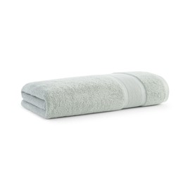 Aston & Arden Solid Turkish Bath Sheet - Extra Soft & Plush with Finest Long-Staple Aegean Cotton, 600 GSM, Luxury Towel for Spa, Hotel, and Bathroom, 35 x 70, Frosted Green