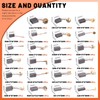 Tanstic 40Pcs Electric Motor Carbon Brushes 10 Different Sizes Carbon