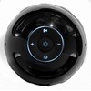 LED-Highlights Bluetooth Speaker Flame Light Black 10 x 24 cm