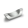 Fukui Craft Chopstick Rest OL-54-9 Boat Shaped Chopsticks Rest Silver