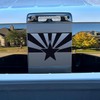 for Dodge Ram 2009-2023 Rear Middle Window Arizona Flag Decals,