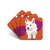 Westie Puppy - Set of 4 Coasters - Leslie Gerry