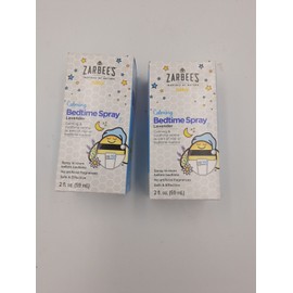 Zarbee's Gentle Bedtime Kids Sleep Spray Chamomile & Lavender Room Spray Help...