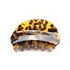 QinGoo Large Black White Hair Clip Beautiful Women's Hair Clip