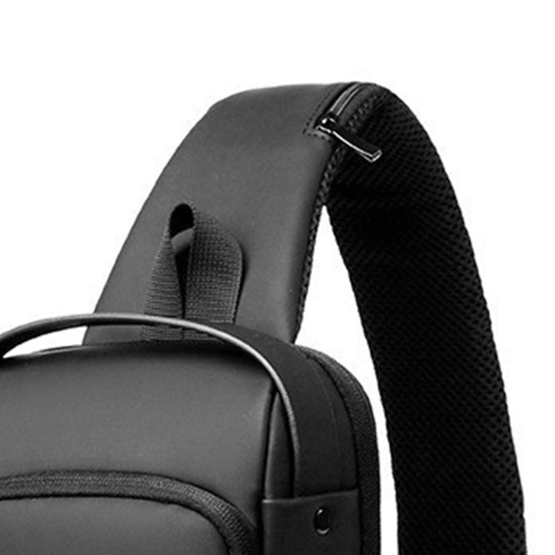 Password Sling Backpack Anti Theft Multifunctional Cycling Chest Bag for