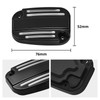 NICECNC Black Clutch Pump Covers Front Clutch Reservoir Cap with