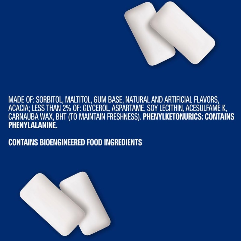 ECLIPSE Sugar-Free Gum Winterfrost, Chewing Gum Sugar Free in 60